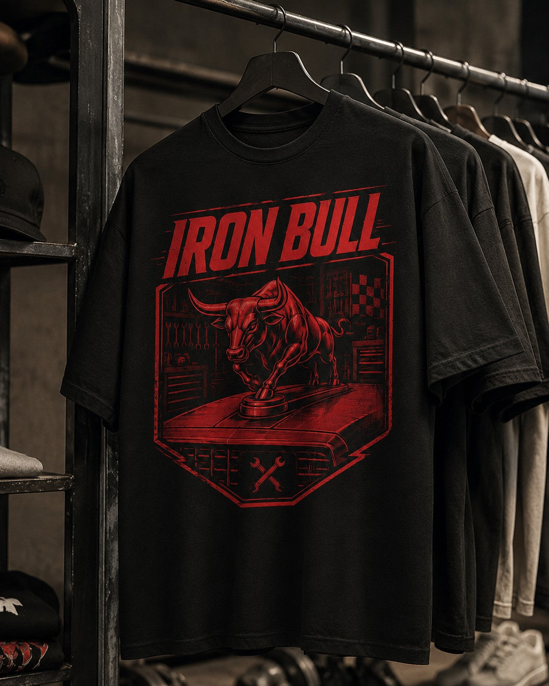 Red/Black Graphic Tee, lifestyle 4