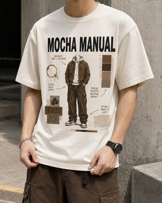 Brown/Black Graphic Tee, lifestyle 1