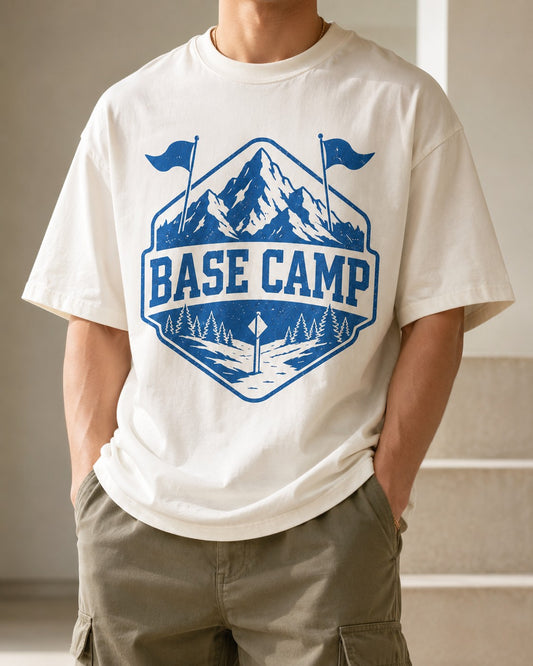 Blue/White Graphic Tee, lifestyle 1