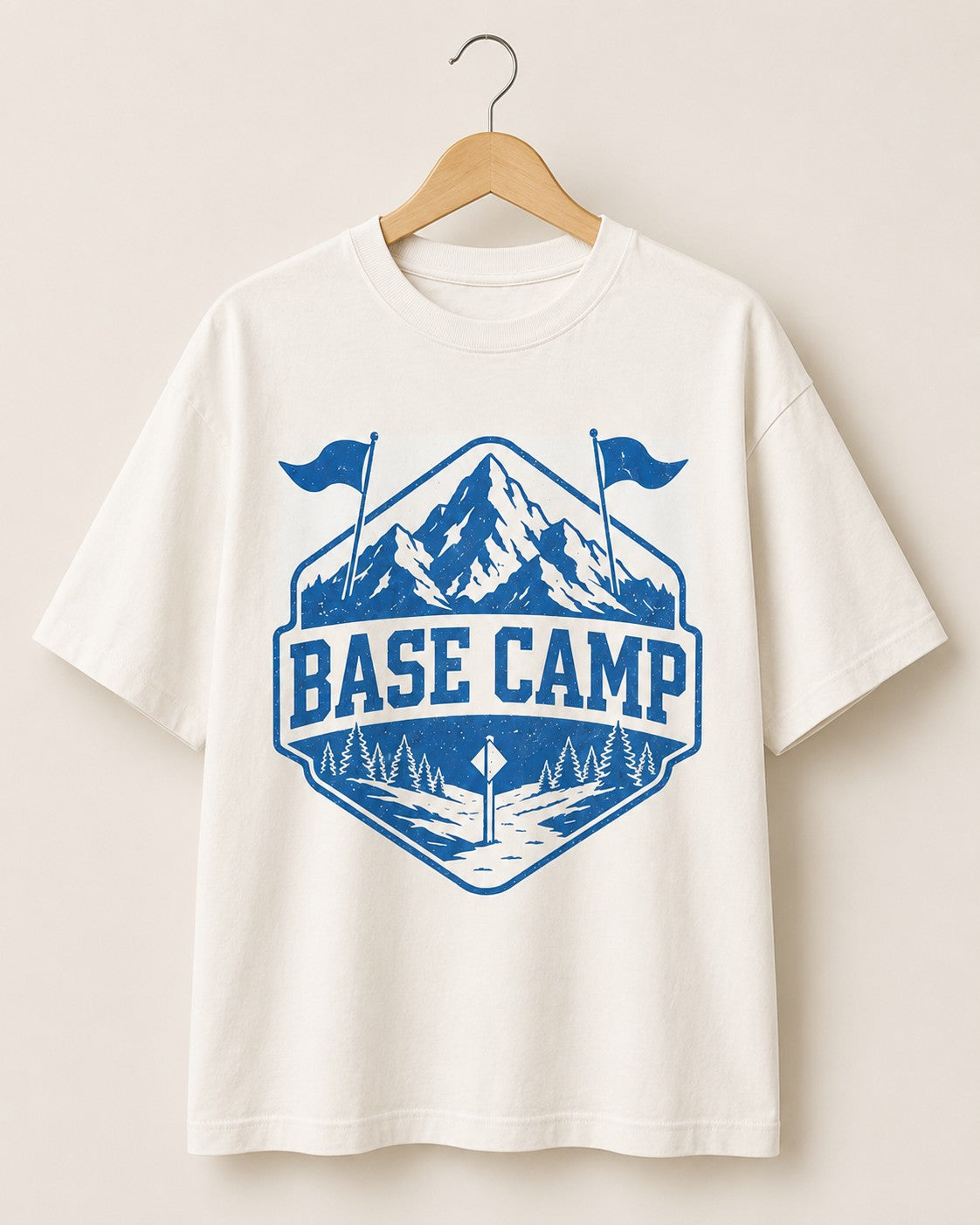Blue/White Graphic Tee, lifestyle 4