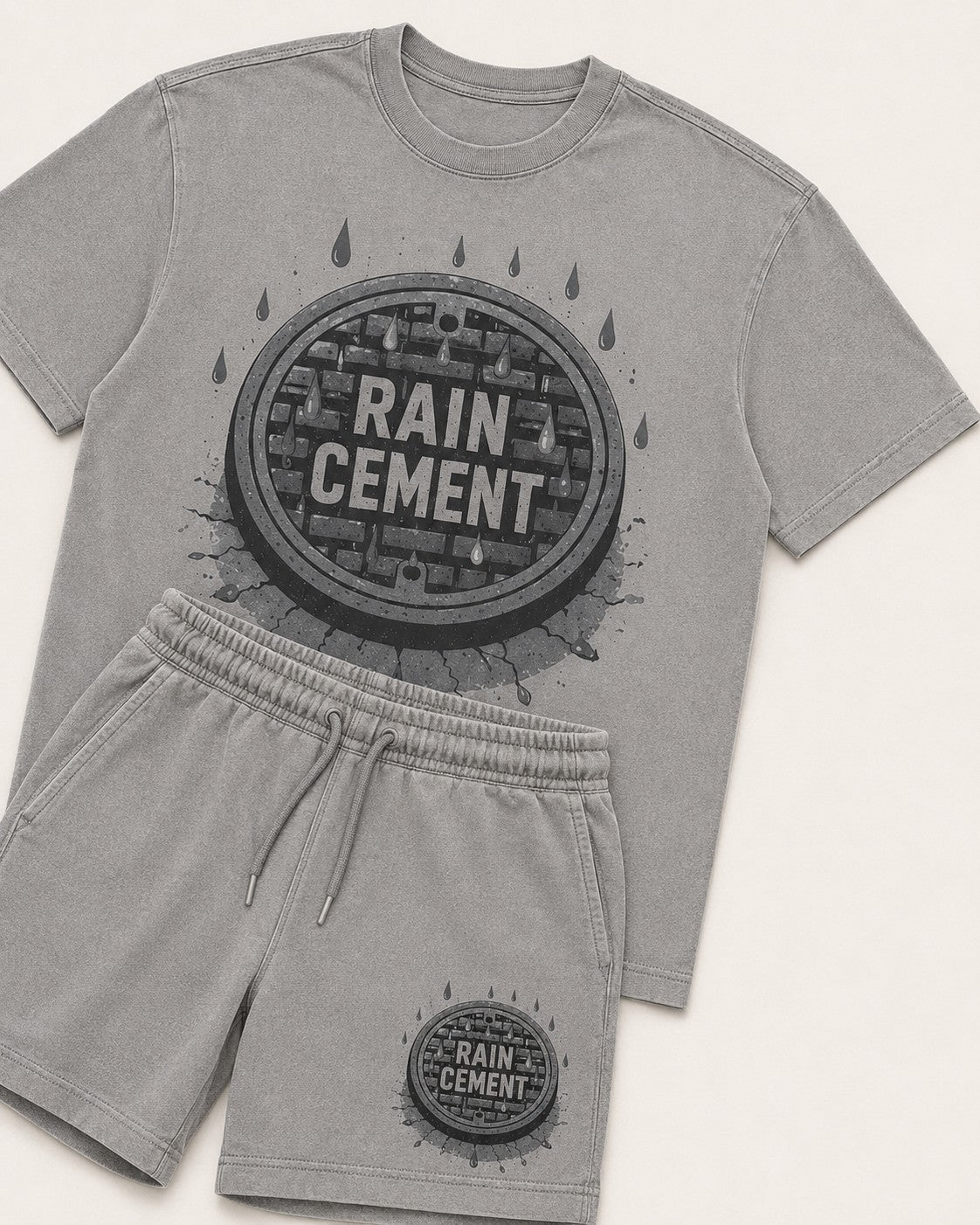 Grey/Black Short Set, lifestyle 4
