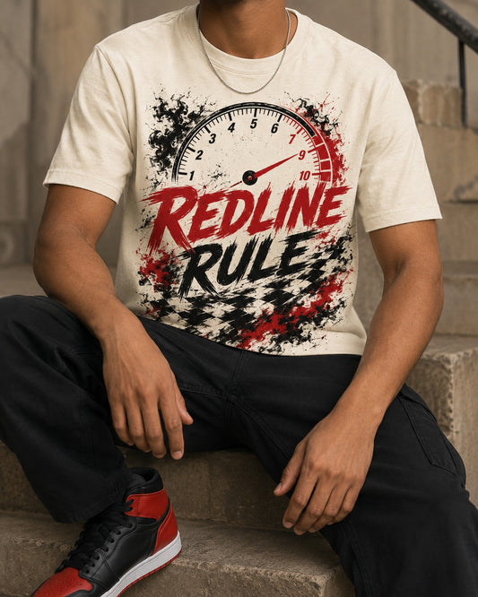 Red/Black Graphic Tee, lifestyle 1