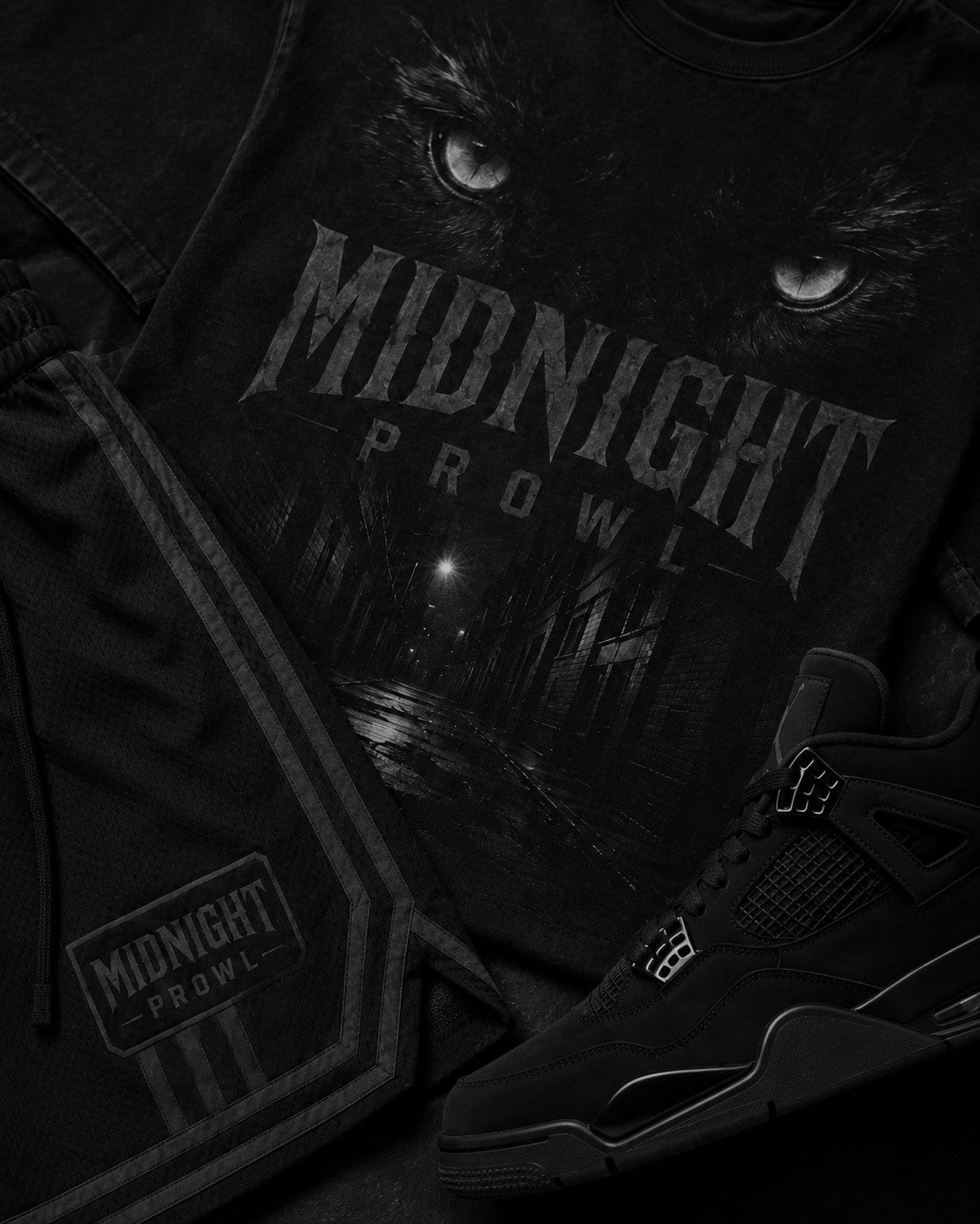 Black/Charcoal Short Set, lifestyle 4