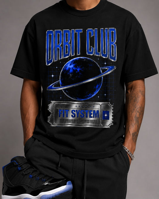 Black/Blue Graphic Tee, lifestyle 1