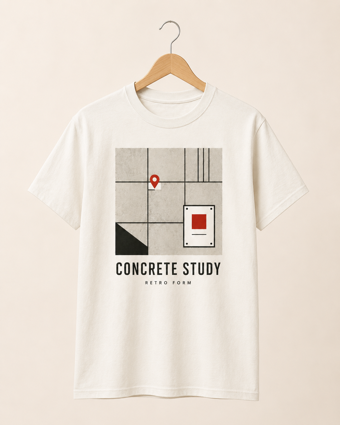 White/Cement Graphic Tee, lifestyle 4