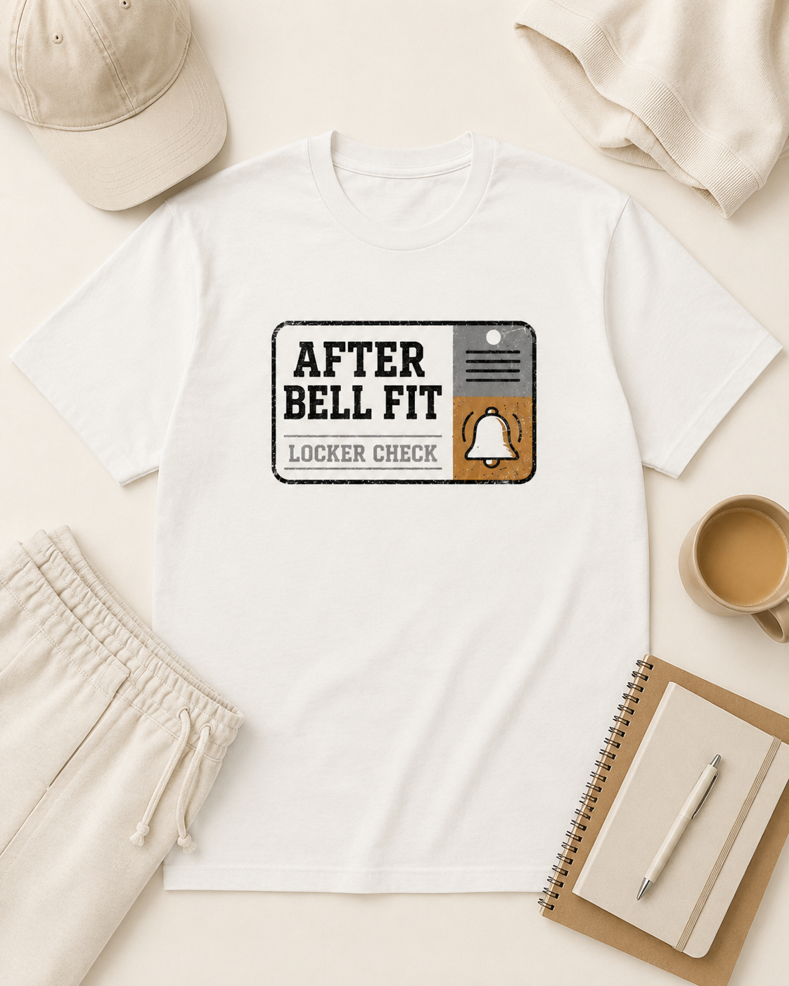 White/Black Graphic Tee, lifestyle 5