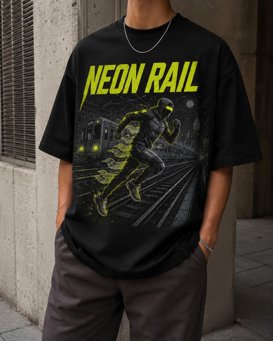 Neon/Grey Graphic Tee, lifestyle 1