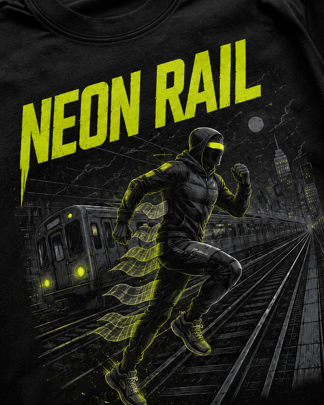 Neon/Grey Graphic Tee, lifestyle 2