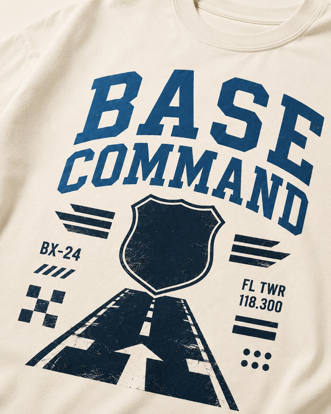 Blue/White Graphic Tee, lifestyle 2