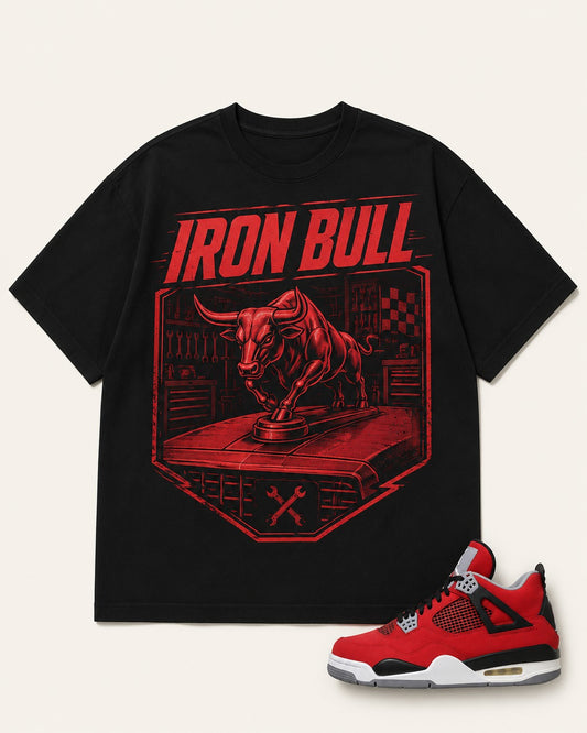 Red/Black Graphic Tee, front