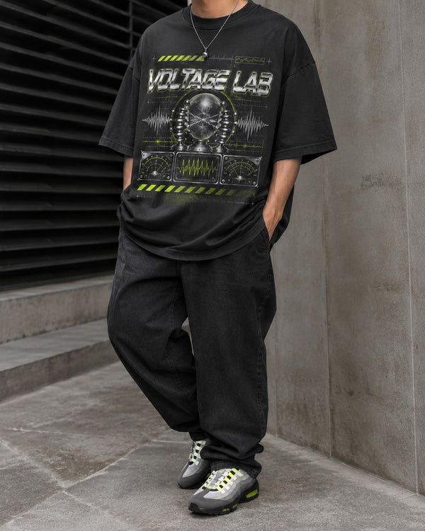 95 Voltage Lab Graphic Tee - Shirt To Match Air Max 95 OG Neon