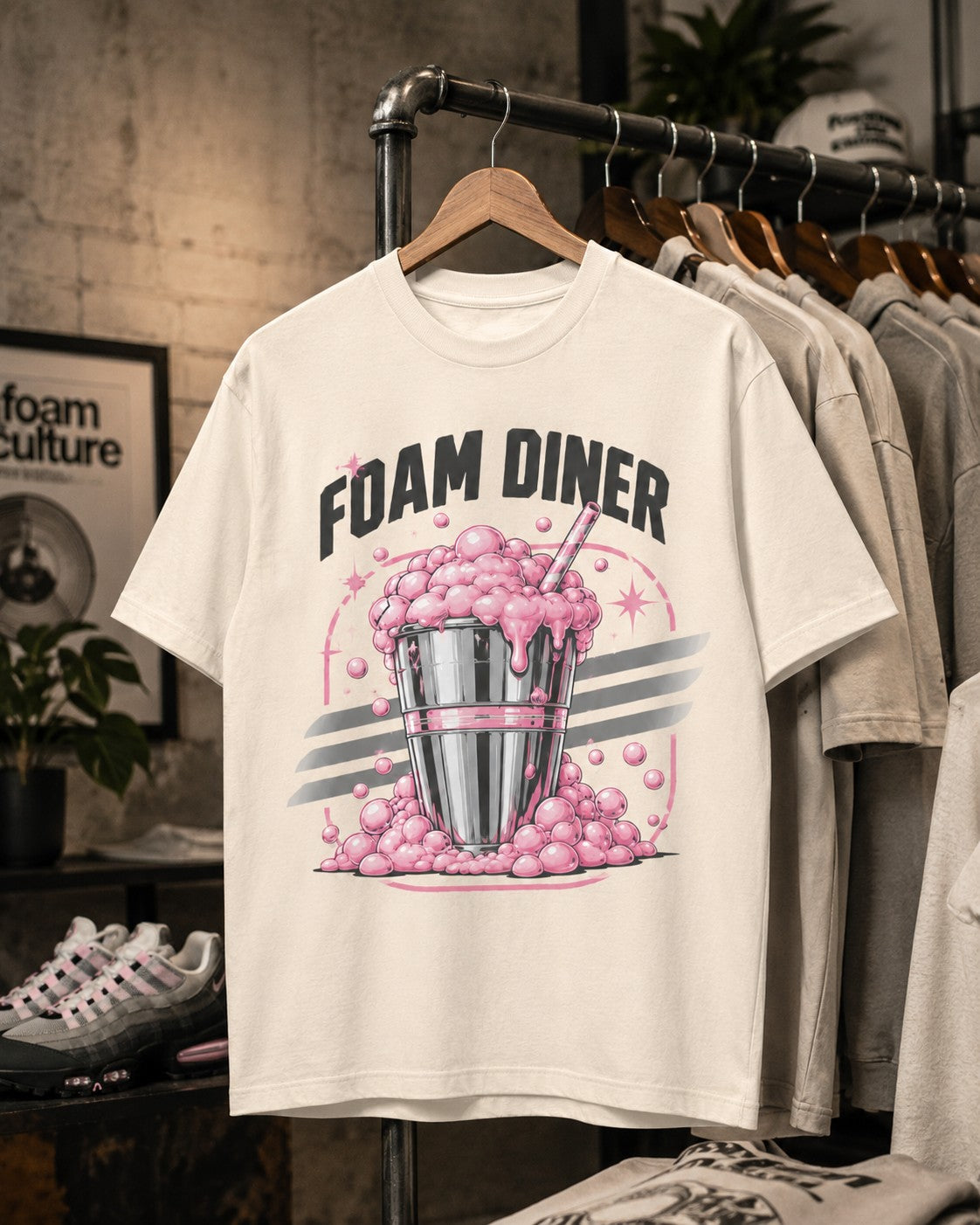 Pink/Grey Graphic Tee, lifestyle 4