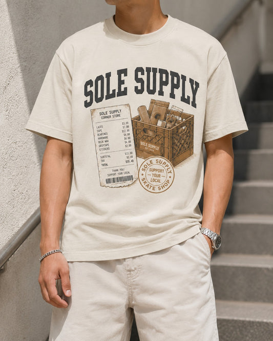 Grey/Brown Graphic Tee, lifestyle 1