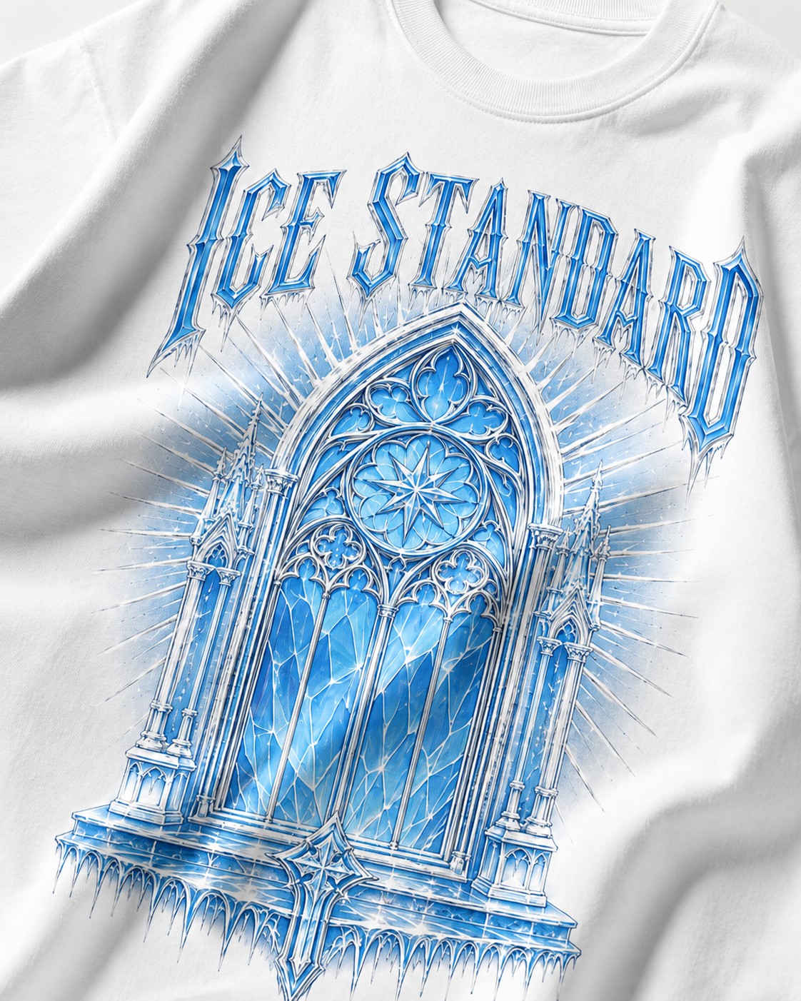 Blue/White Graphic Tee, lifestyle 2