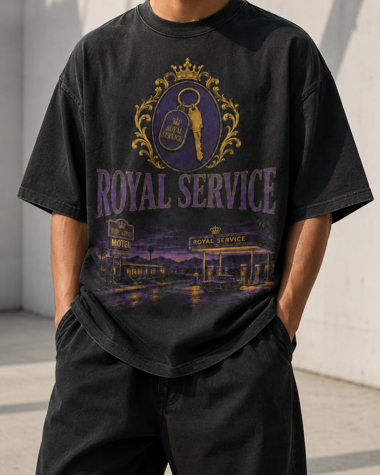 Purple/Gold Graphic Tee, lifestyle 1