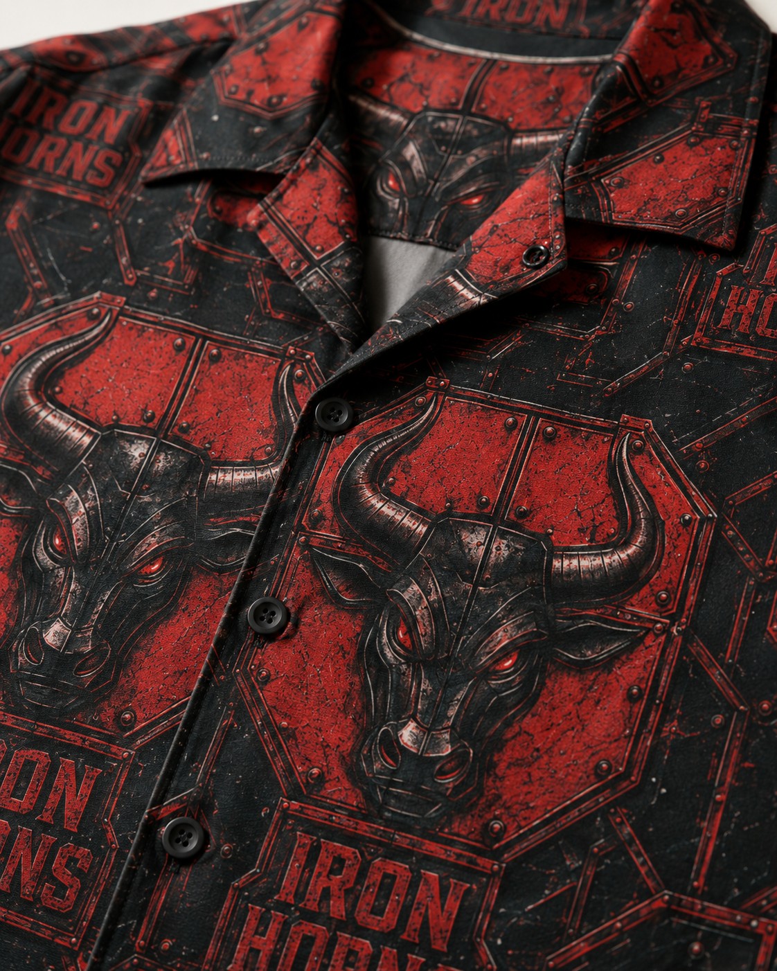 Red/Black Hawaiian Shirt, lifestyle 2