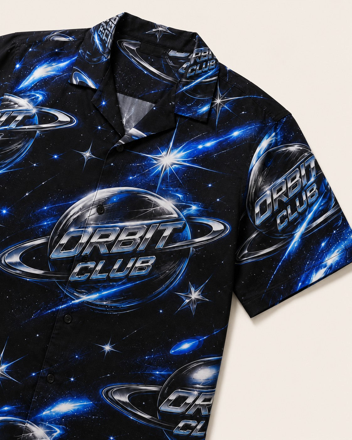 Black/Blue Hawaiian Shirt, lifestyle 4