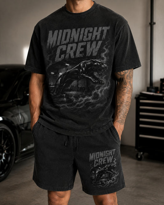 Black/Grey Short Set, lifestyle 1