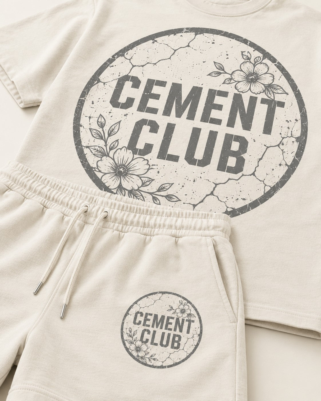 White/Grey Short Set, lifestyle 2