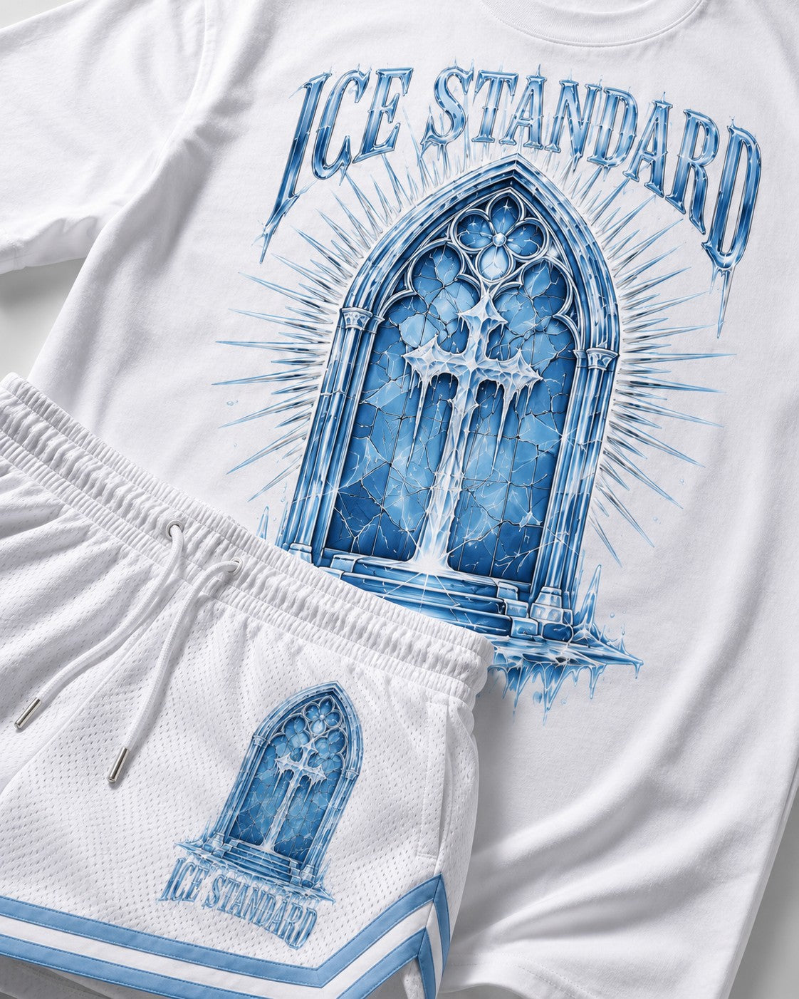 Blue/White Short Set, lifestyle 2