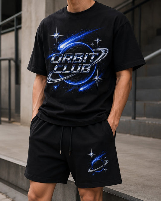 Black/Blue Short Set, lifestyle 1