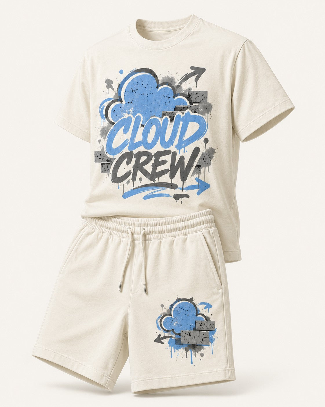 Blue/Grey Short Set, lifestyle 4