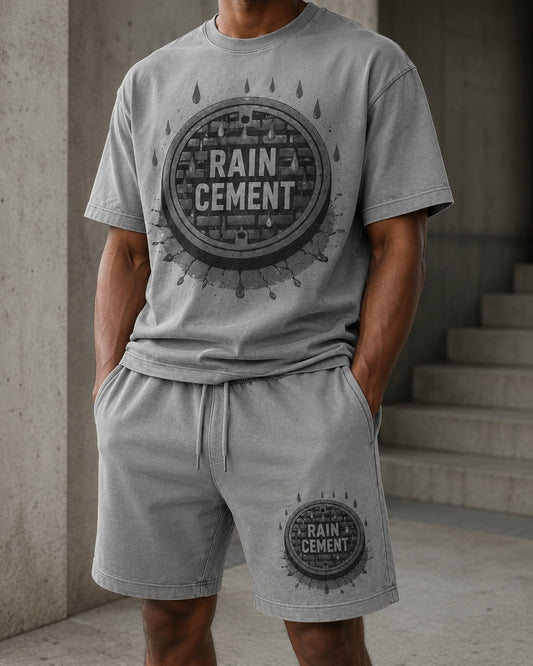 Grey/Black Short Set, lifestyle 1