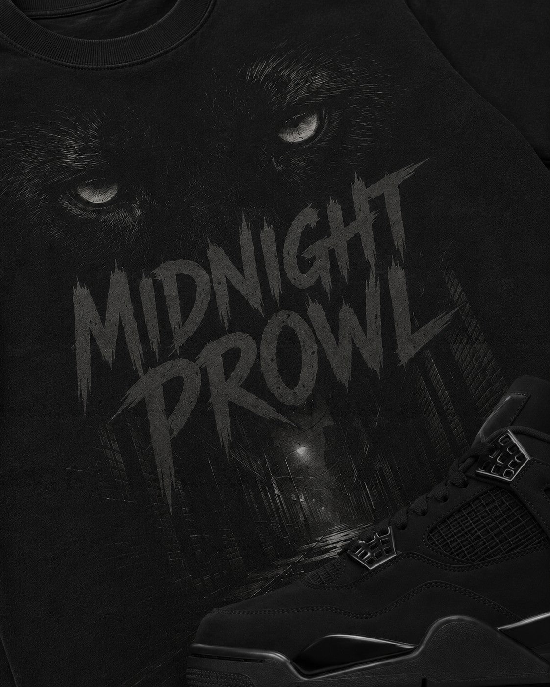 Black/Charcoal Graphic Tee, lifestyle 2