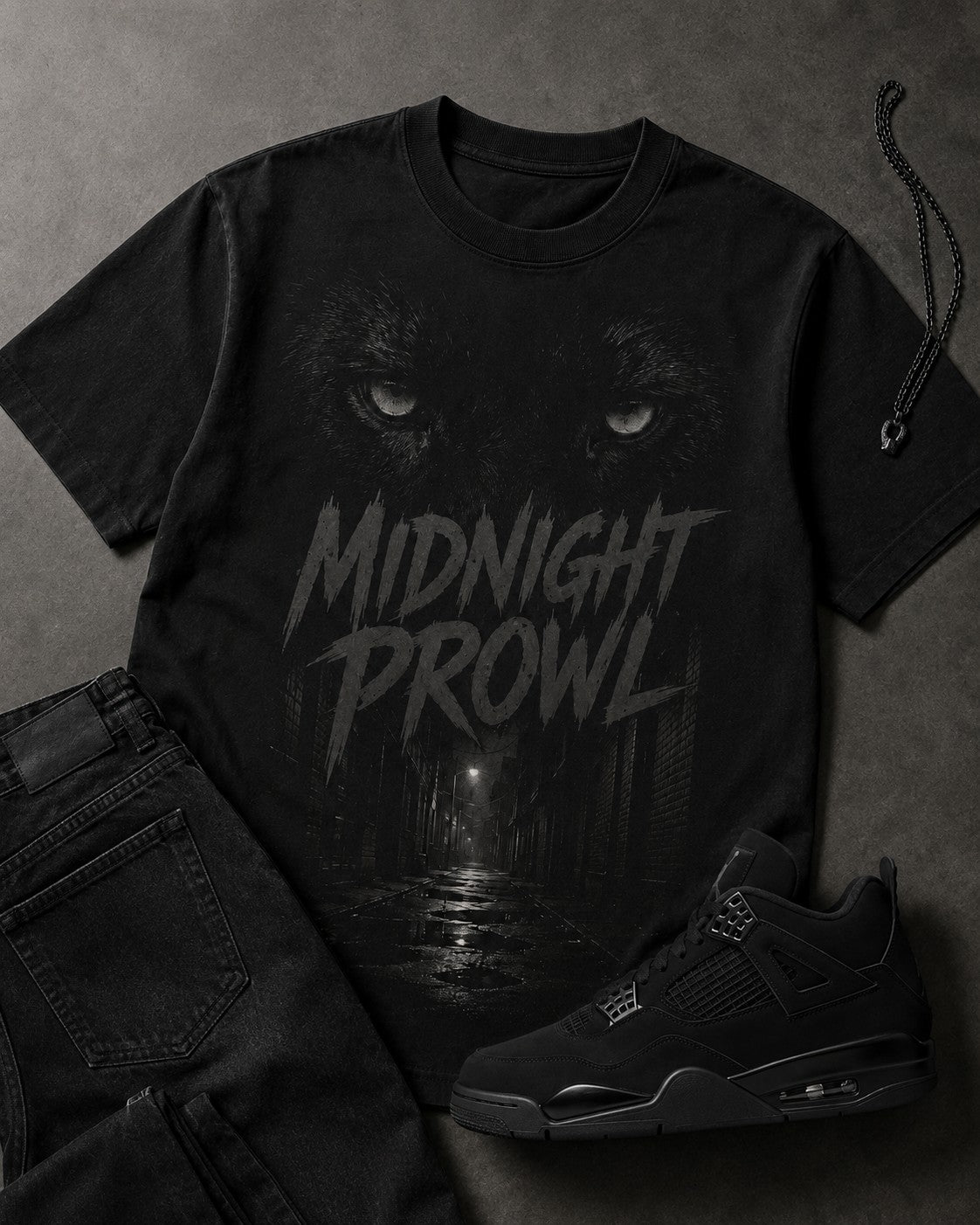 Black/Charcoal Graphic Tee, lifestyle 3