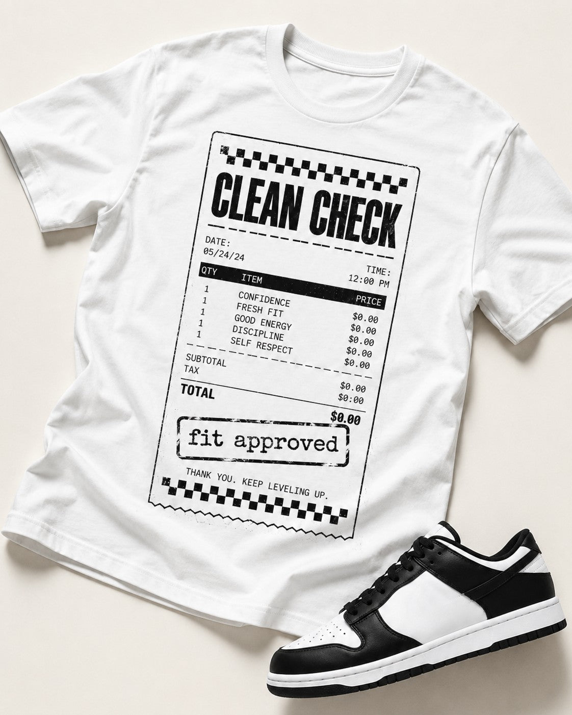 Black/White Graphic Tee, lifestyle 3