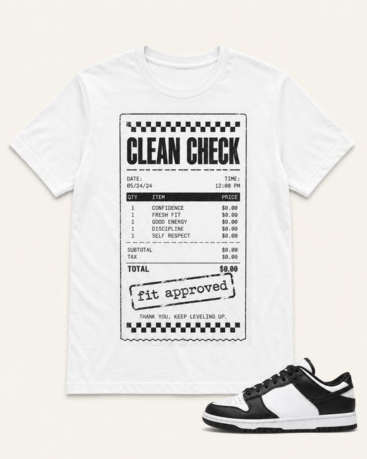 Black/White Graphic Tee, front