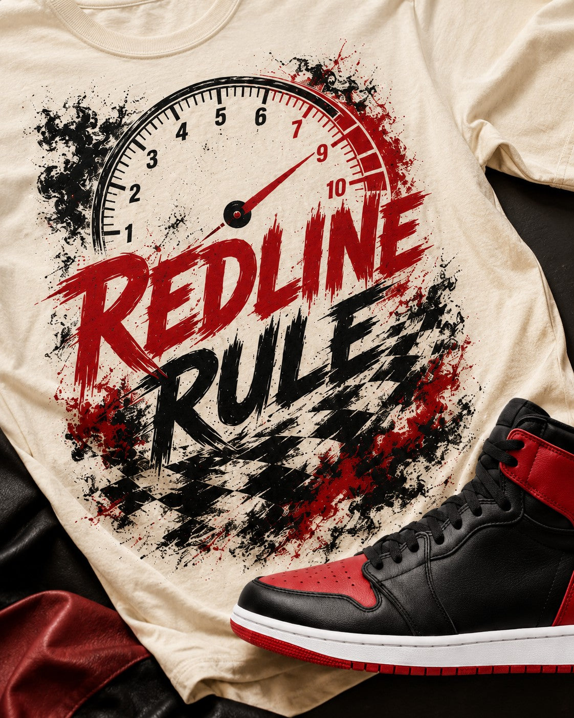 Red/Black Graphic Tee, lifestyle 4