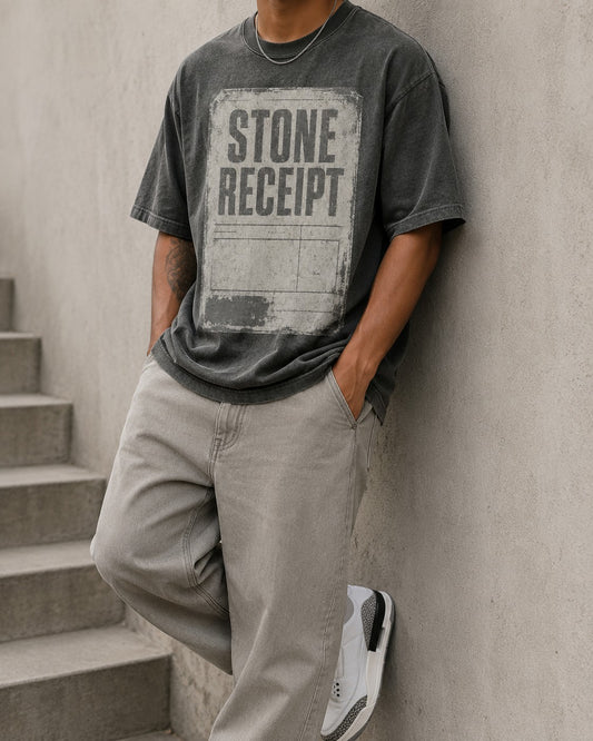 Grey/White Graphic Tee, lifestyle 1