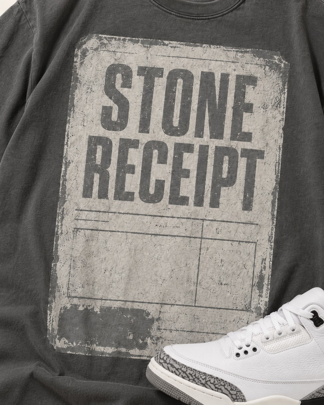 Grey/White Graphic Tee, lifestyle 2