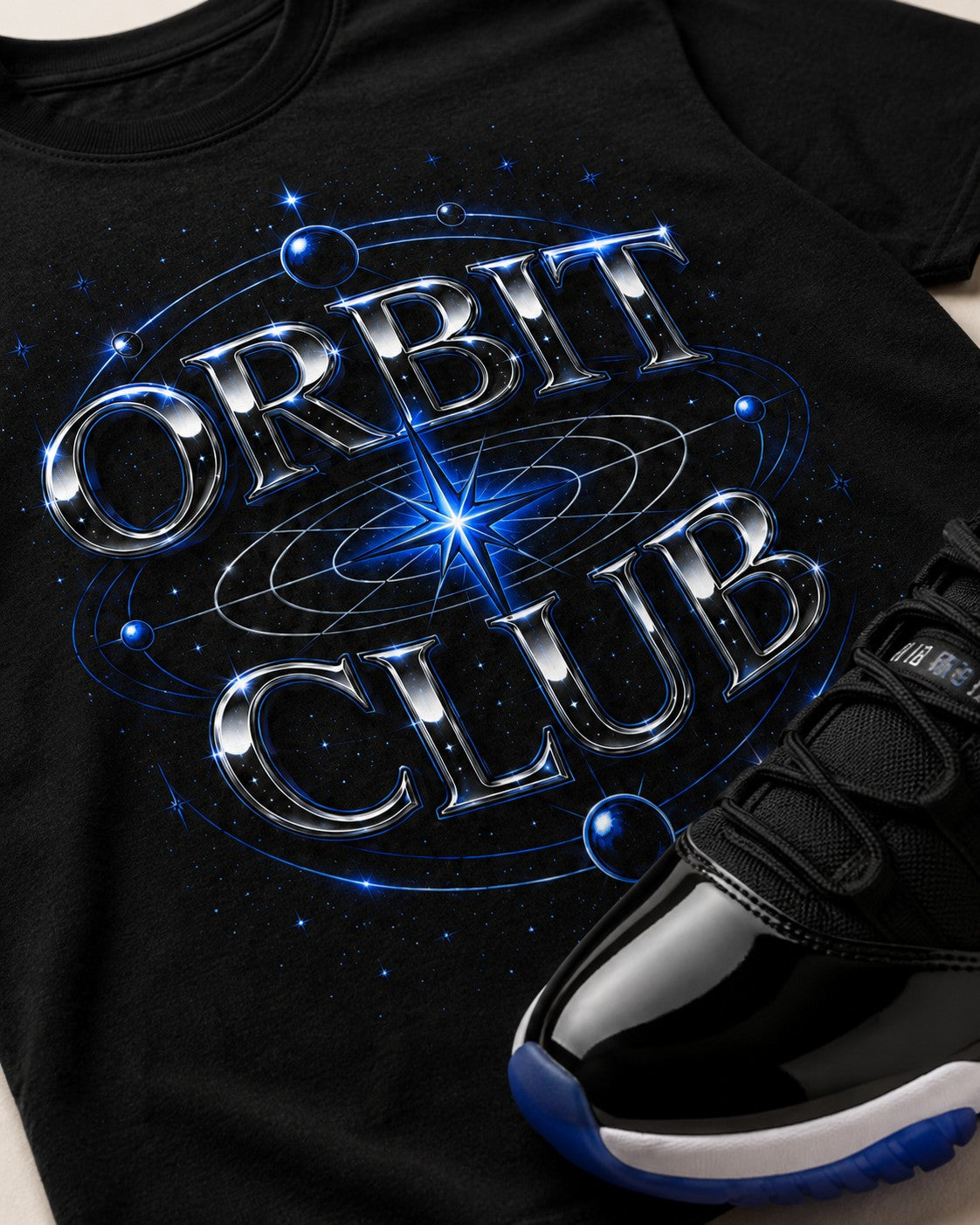 Black/Blue Graphic Tee, lifestyle 2