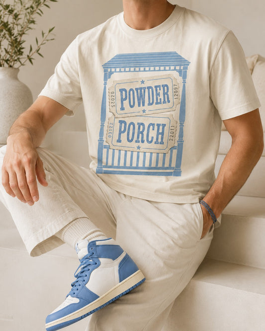 Blue/Sail Graphic Tee, lifestyle 1