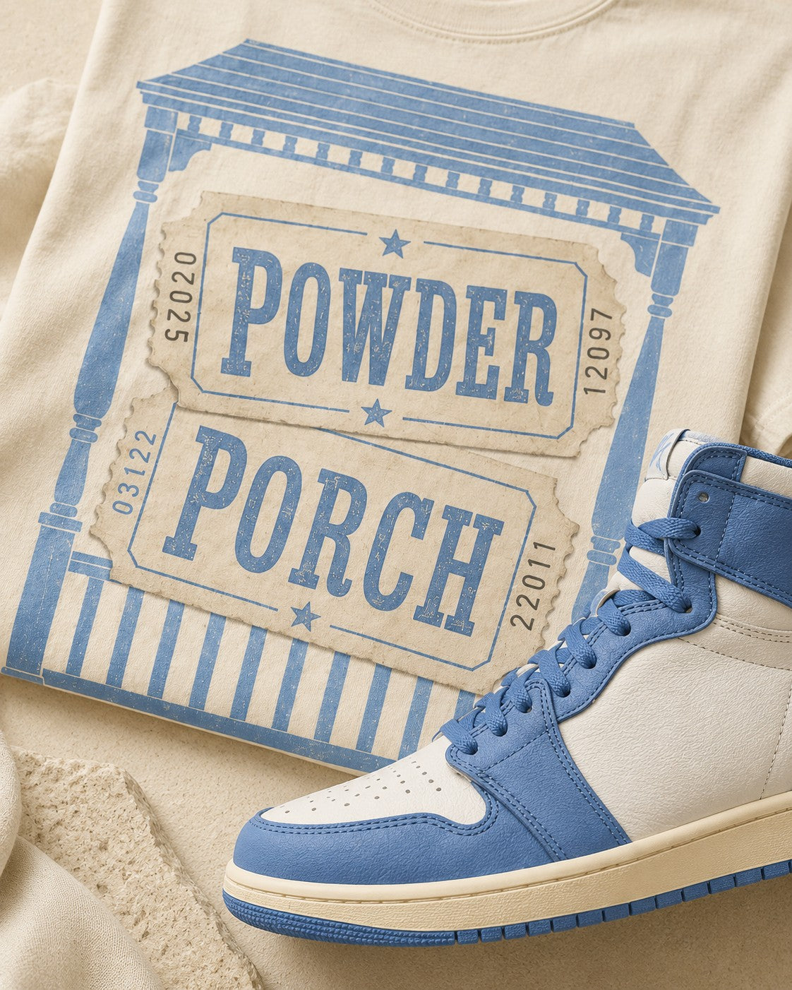 Blue/Sail Graphic Tee, lifestyle 4