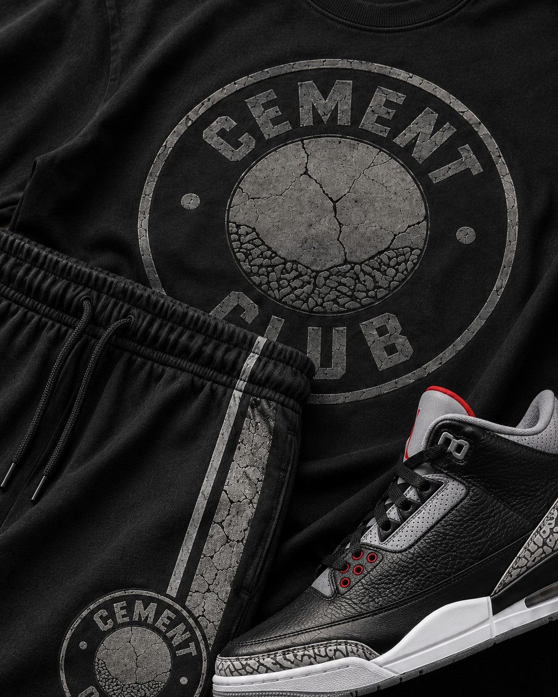 Black/Grey Short Set, lifestyle 2