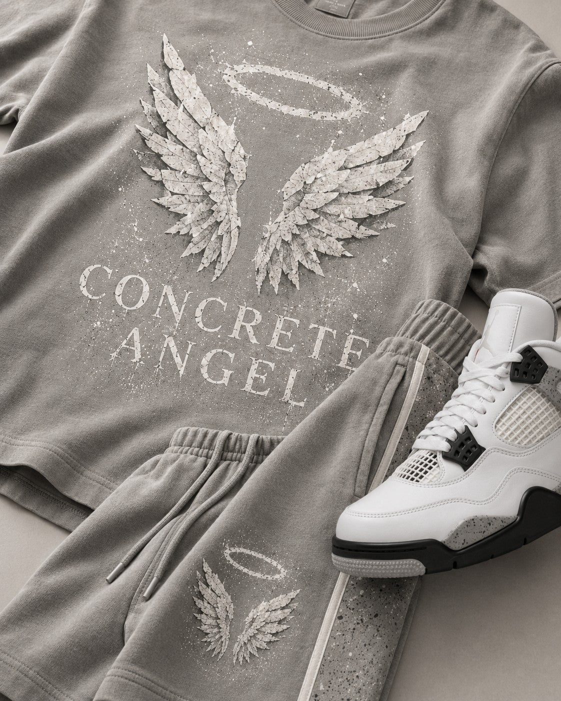 White/Grey Short Set, lifestyle 4