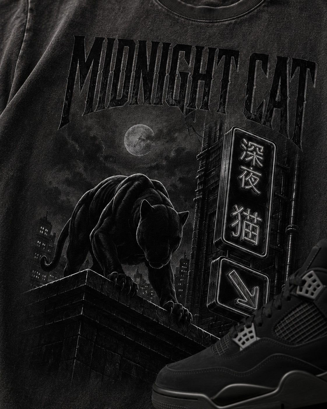Black/Graphite Graphic Tee, lifestyle 2