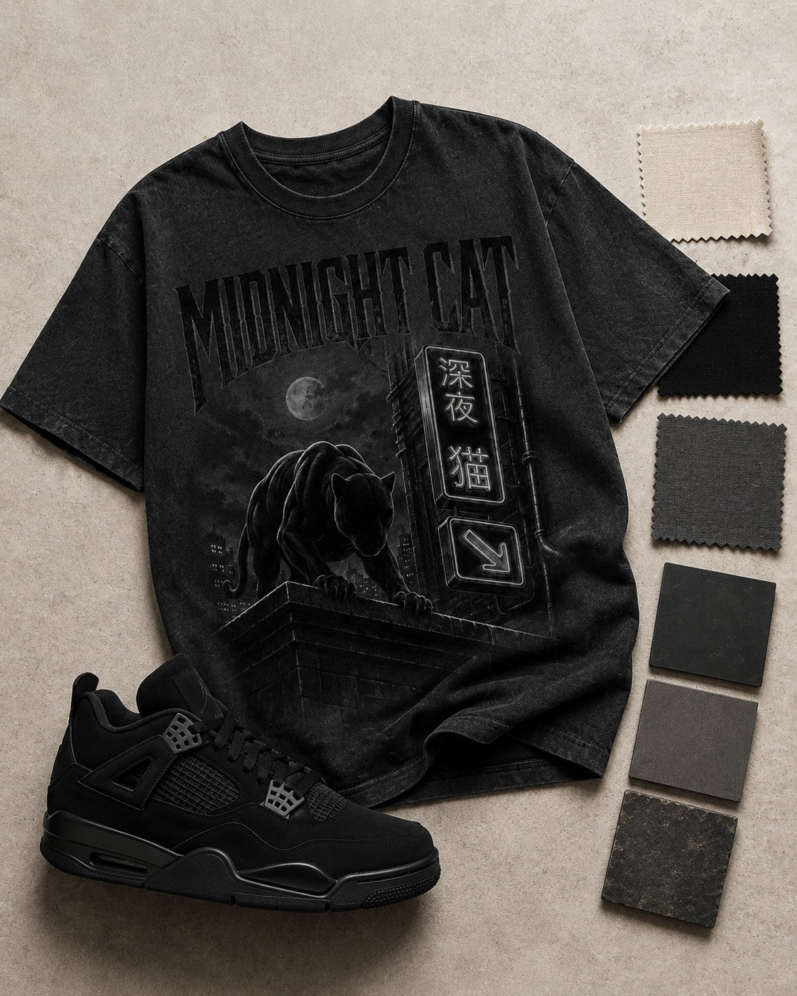 Black/Graphite Graphic Tee, lifestyle 3
