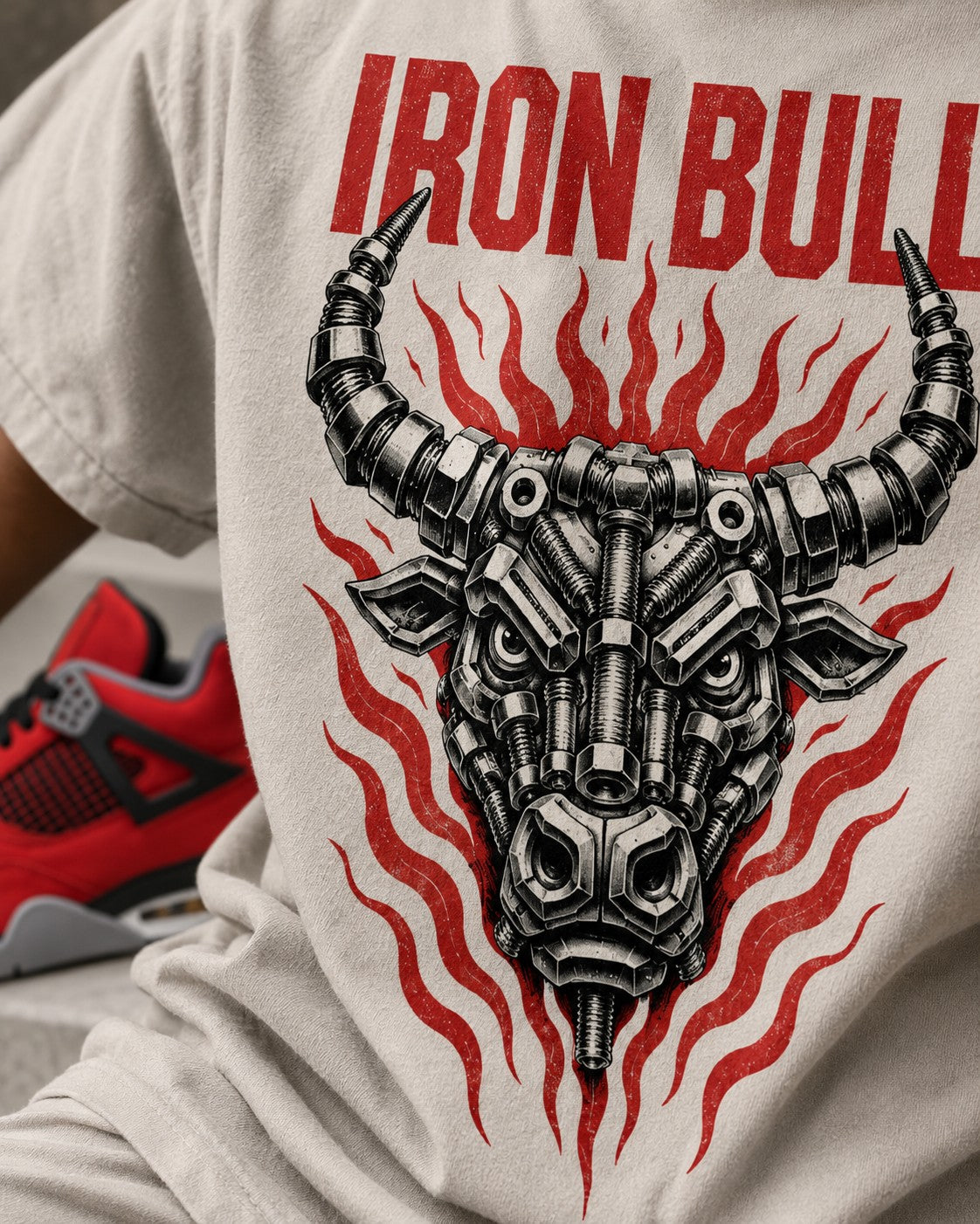 Red/Black Graphic Tee, lifestyle 2