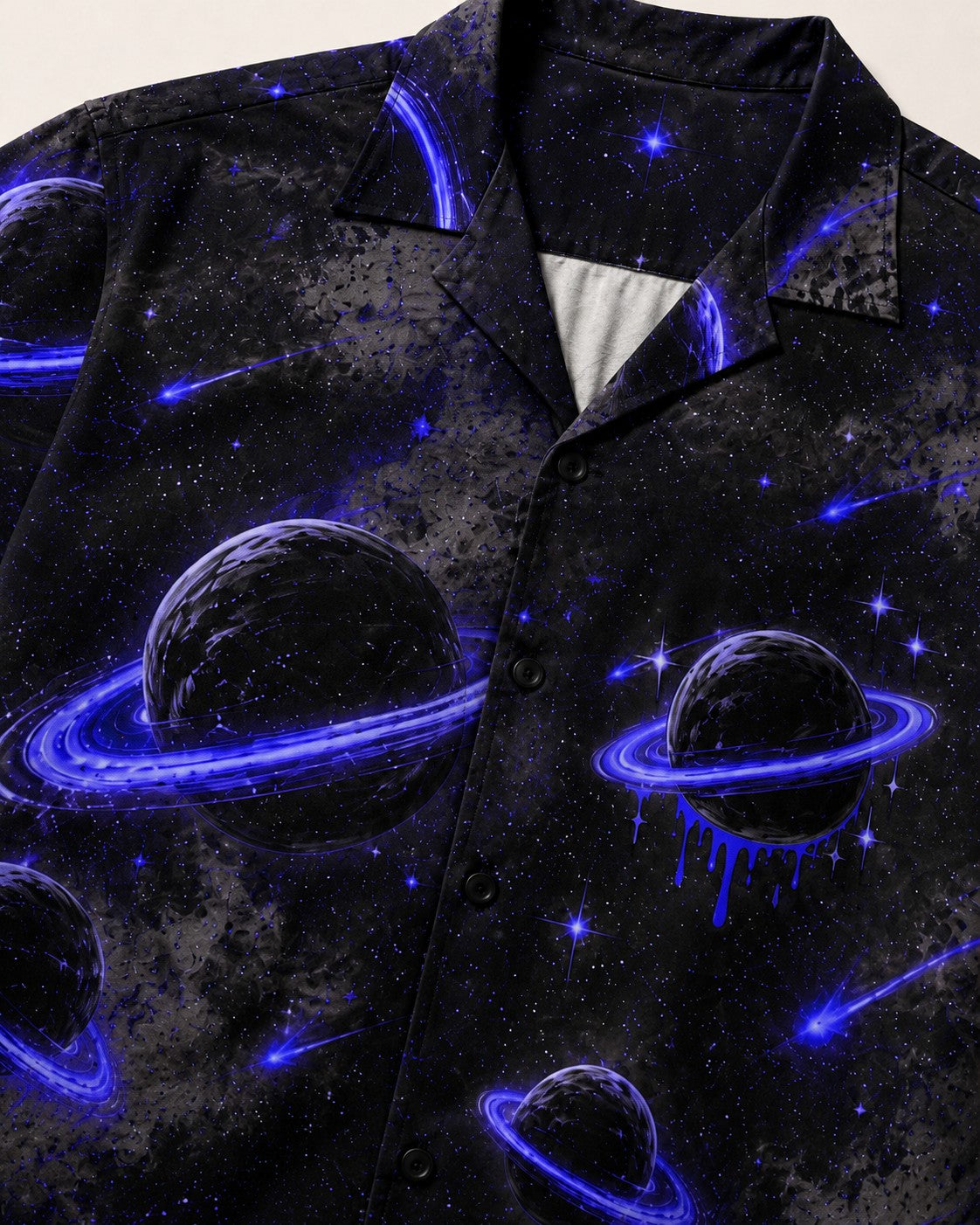 Black/Purple Hawaiian Shirt, lifestyle 3