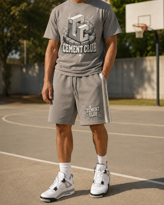 White/Grey Short Set, lifestyle 1
