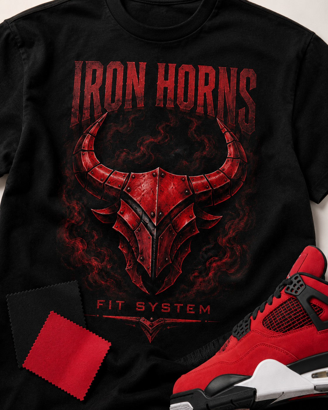 Red/Black Graphic Tee, lifestyle 4