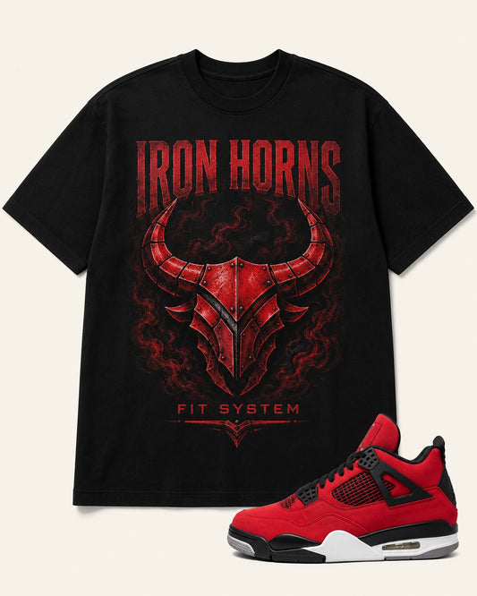 Red/Black Graphic Tee, front