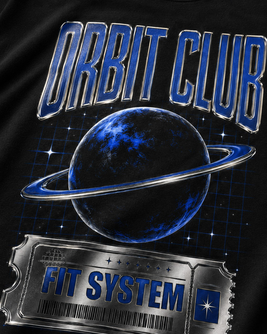 Black/Blue Graphic Tee, lifestyle 2