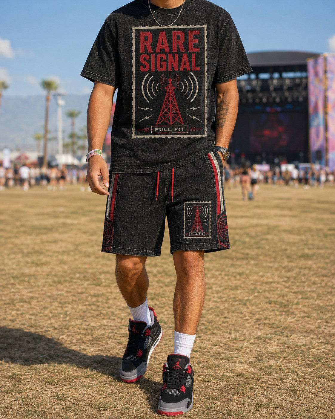 Red/Black Short Set, lifestyle 4