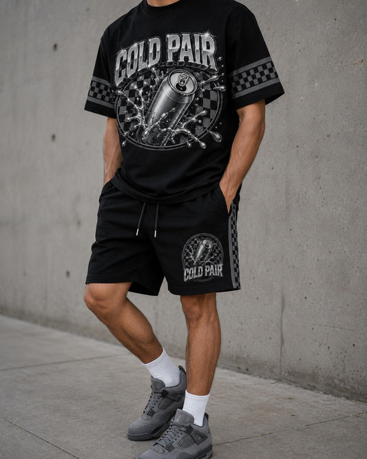 Grey/Black Short Set, lifestyle 1