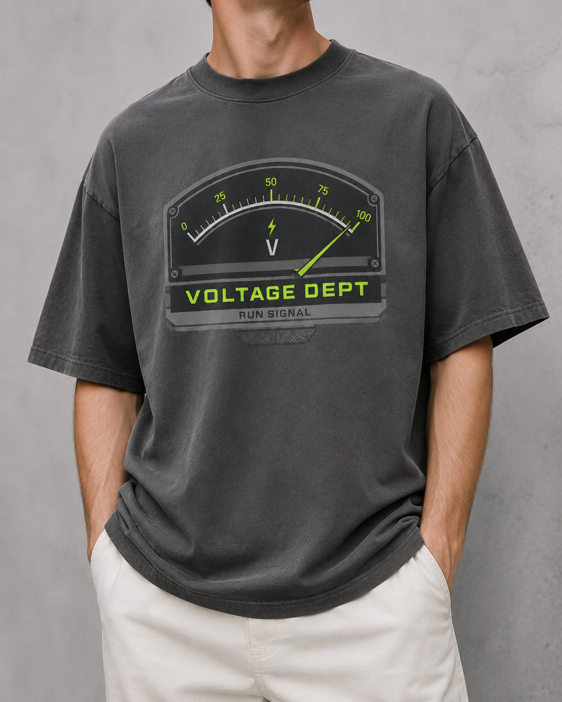 Neon/Grey Graphic Tee, lifestyle 1